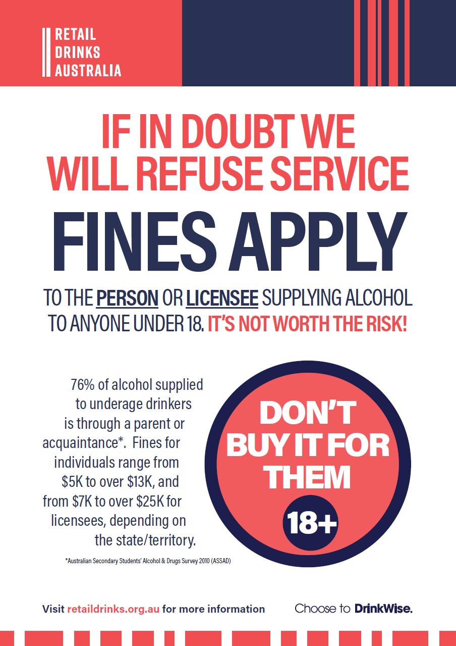 ID25 & Don't Buy It For Them Retail Drinks Australia